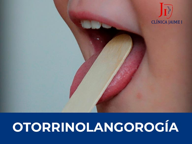 servicio de otorrinolaringólogo en la Clínica Jaime I