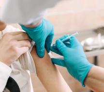 Centro de vacunación en Valencia